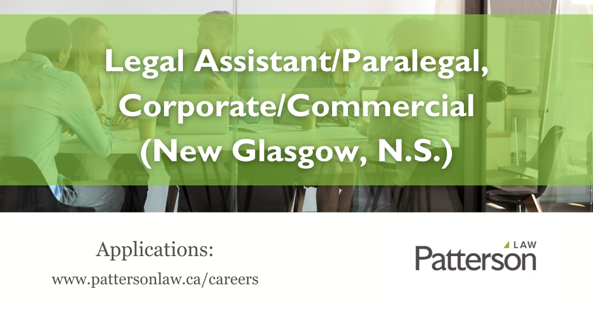 Legal Assistant/Paralegal, Patterson Law